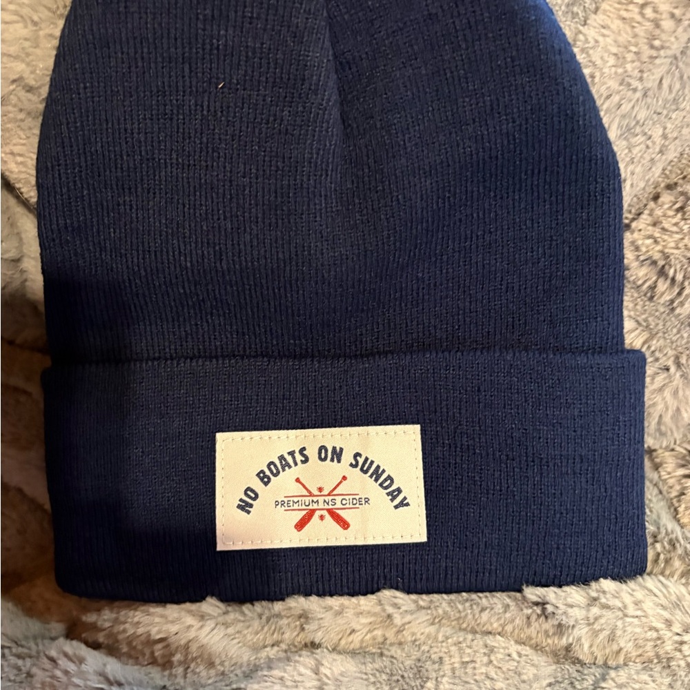 Navy Knit Hat